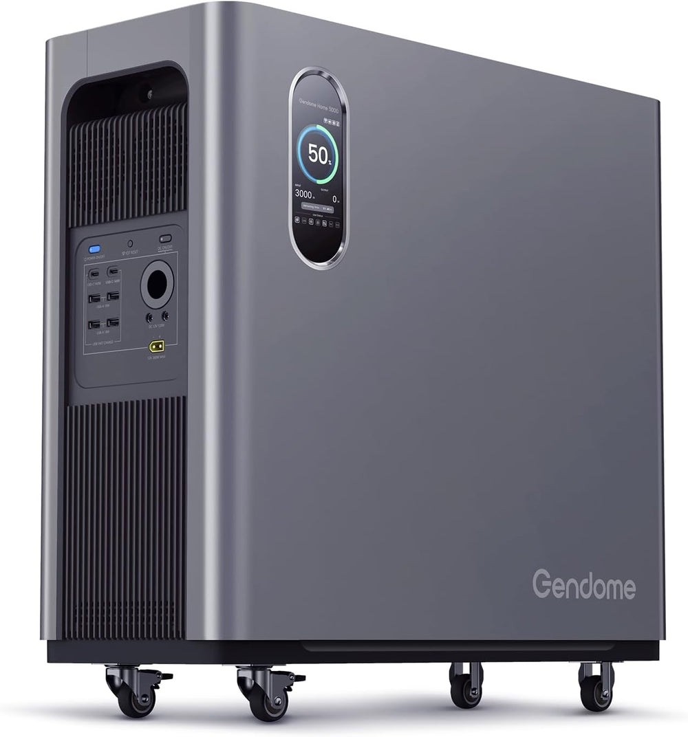*NEW* Gendome Portable Power Station Home3000, 3072Wh LiFePO₄ Battery