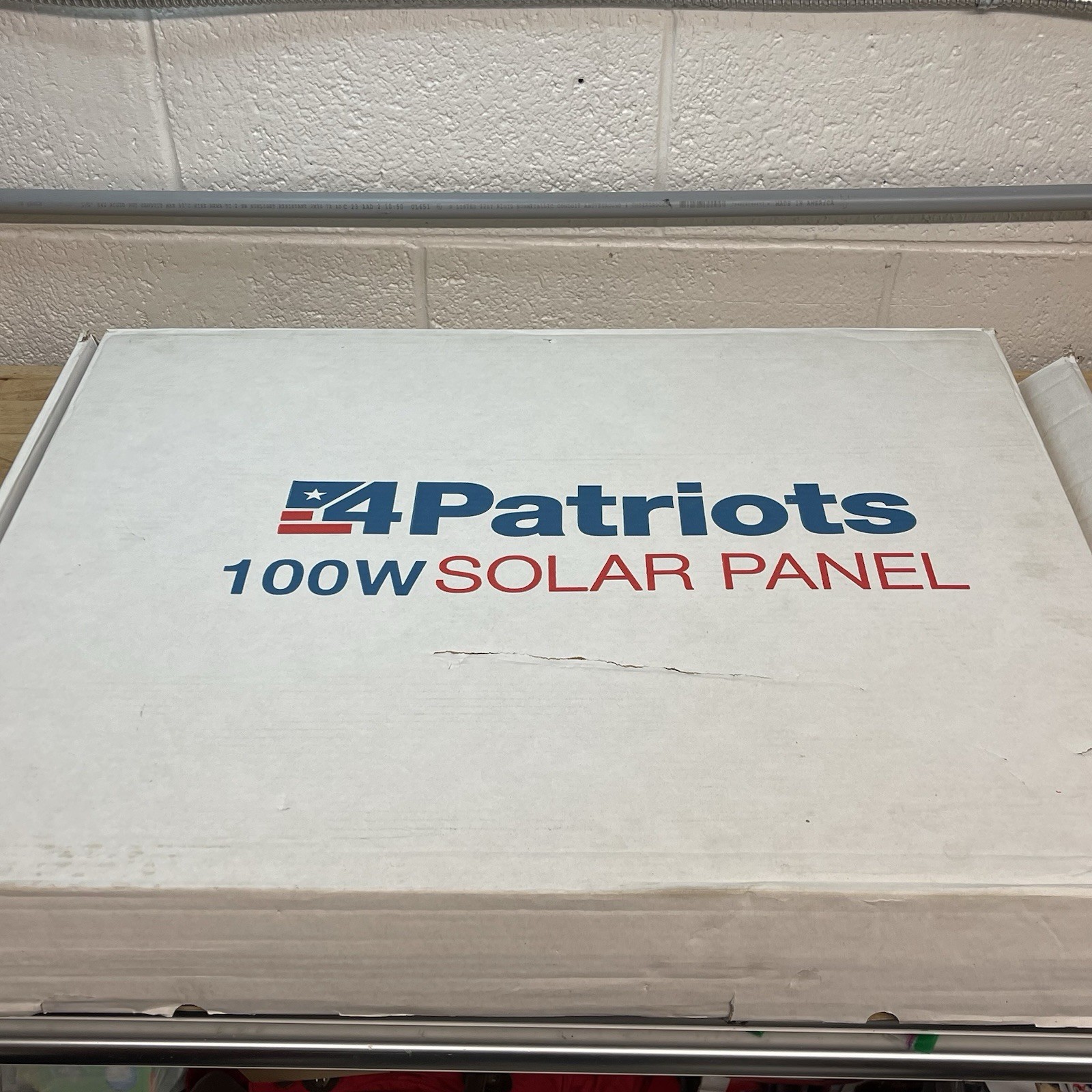 4Patriots 100-Watt Solar Panel Portable, Foldable, Durable Solar