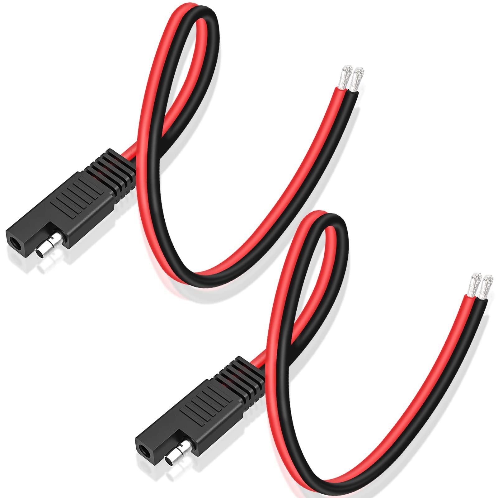 10AWG SAE Connector Extension Cable, Quick Disconnect Plug – Automotive & Sol…