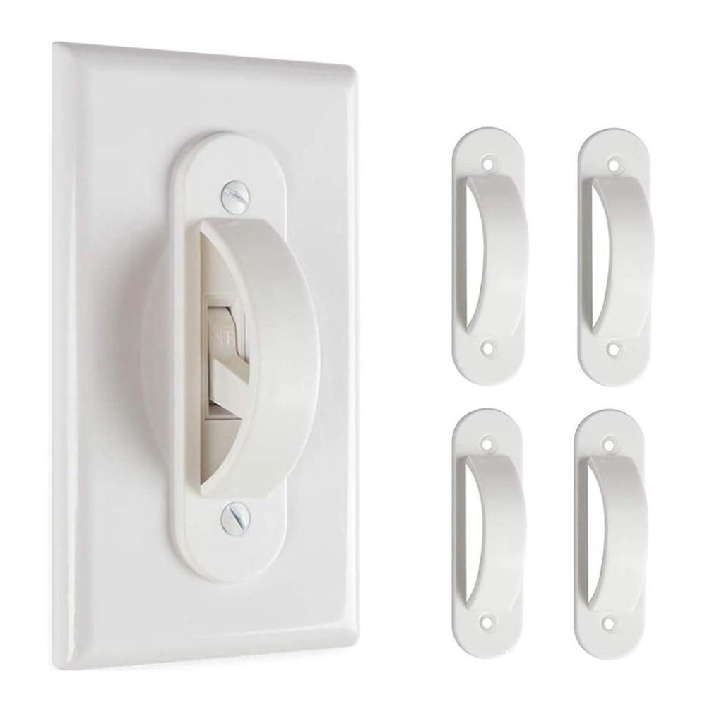 Light Switch Lock For Childproofing No Disassembly Required Snap-on Structure