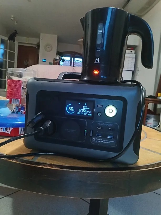 ALLPOWERS R600 Portable Power Station 299Wh LiFePO4 Battery – 600W AC Output