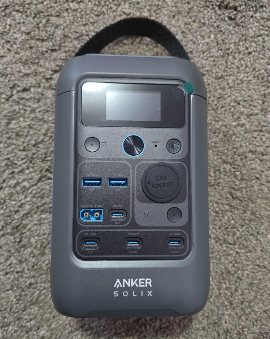 Anker SOLIX C300 DC Portable Power Station 288Wh LiFePO4 300W Solar Generator