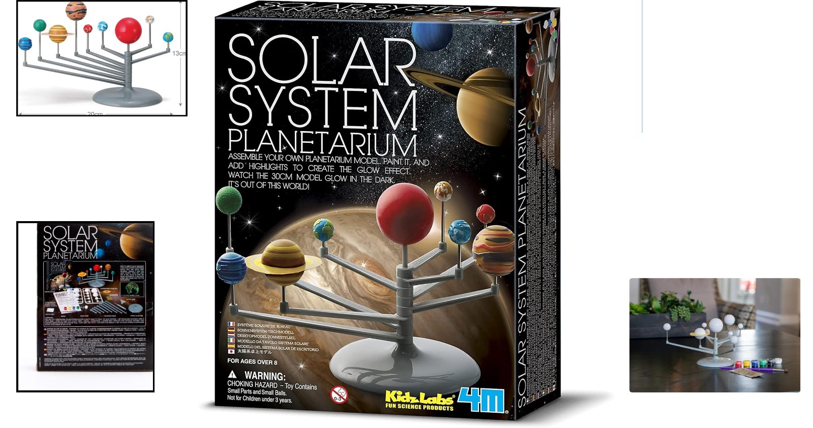 DIY Glow-In-The-Dark Solar System Planetarium Set for Kids – STEM Learning Fun