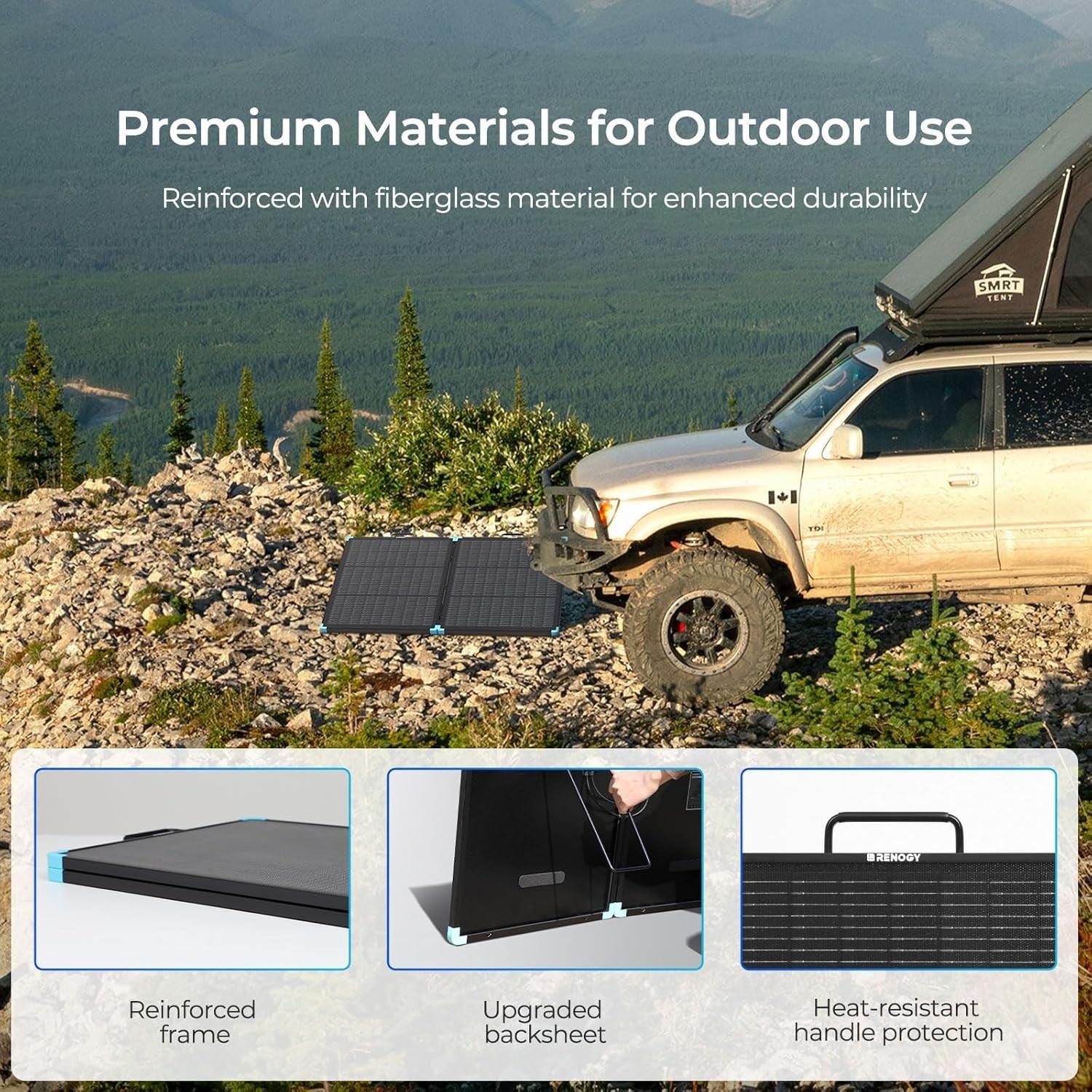 25% High Efficiency Portable Solar Panel – Ultimate Backup for Off-Grid Living