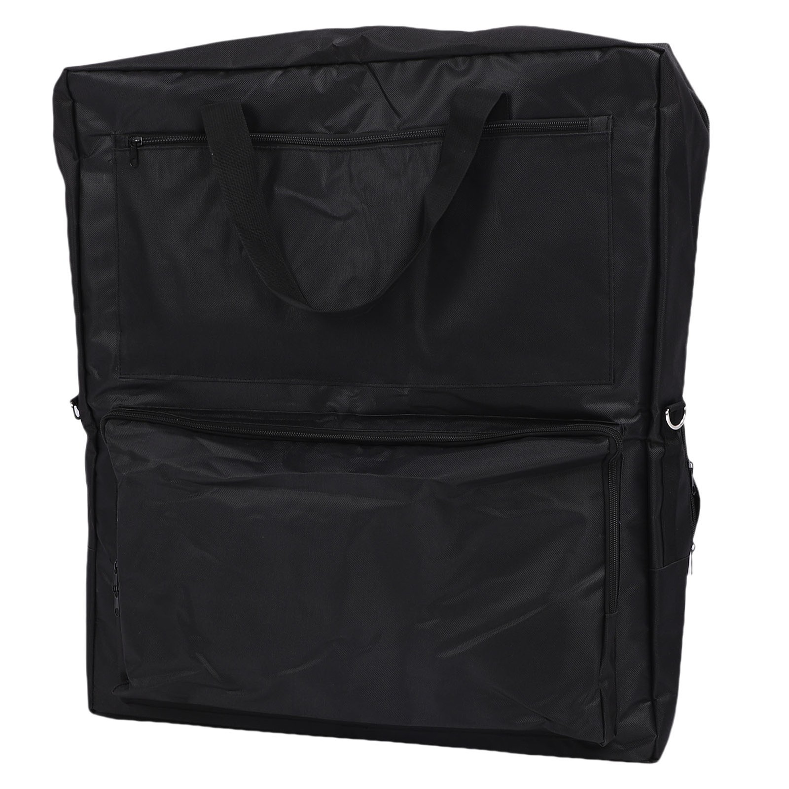 Solar Panel Storage Bag Double Layer Folding Travel Solar Panel Carrying Case
