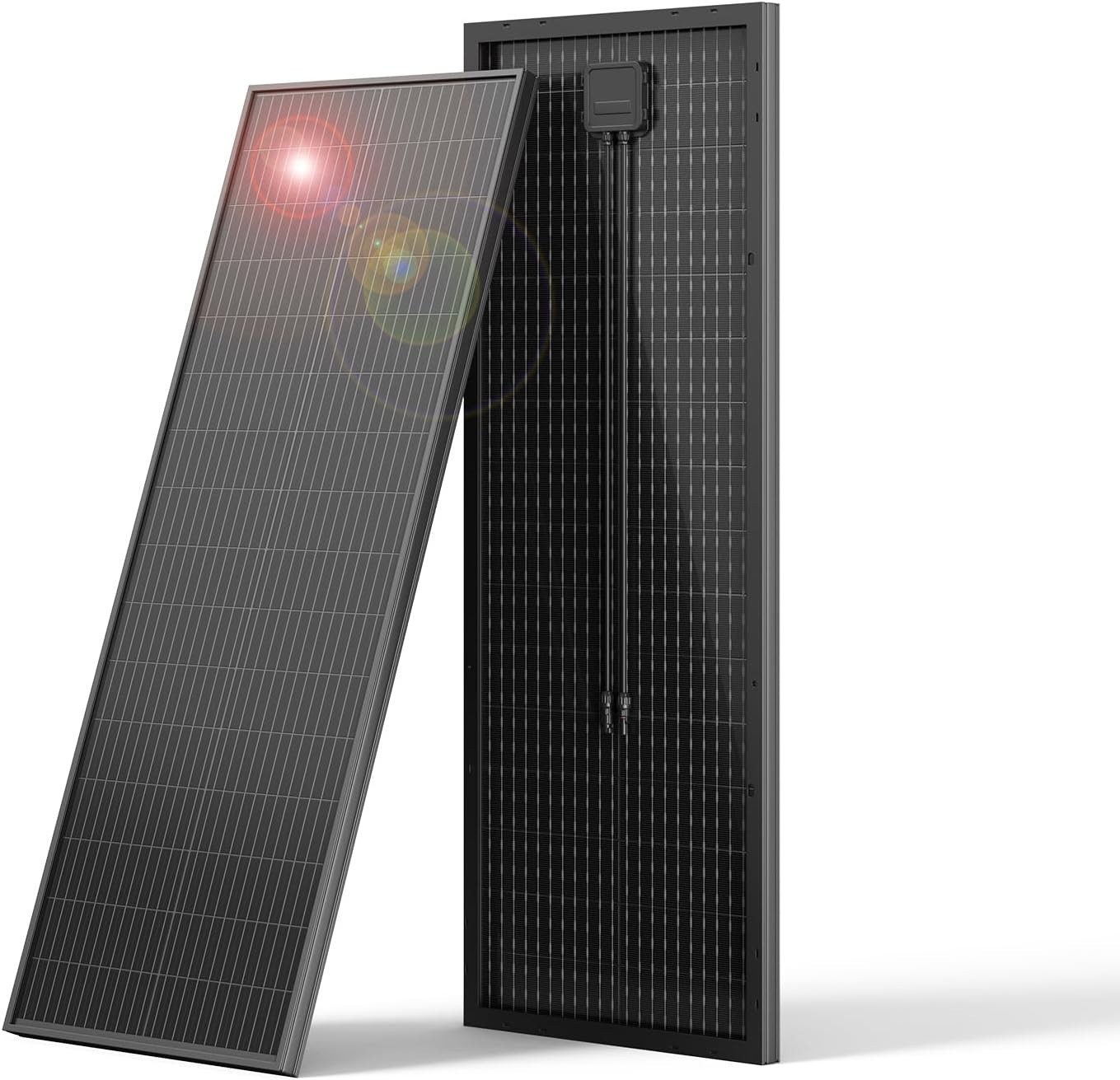 Bifacial 100 Watt Solar Panel, 12V 100W Monocrystalline Solar Panel Panel Hig…