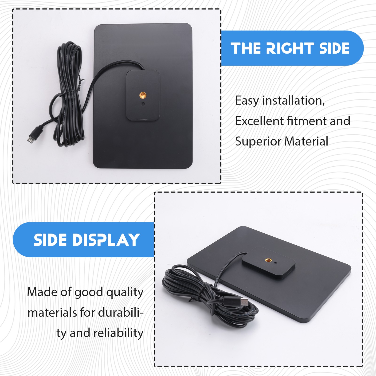 10W Solar Panel for Home Security Camera Solar Cells Powered with7569