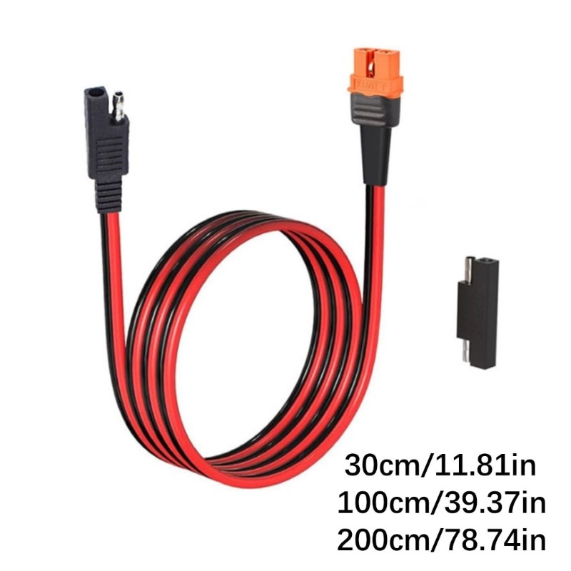 1M SAE To XT60i Convert Cable For Portable Battery And Solar Kit