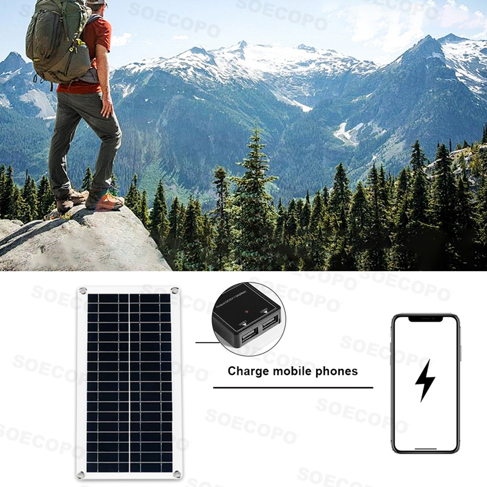 10000W Power Inverter Solar Generator w/ 200W Solar Panel Home Complete US STOah
