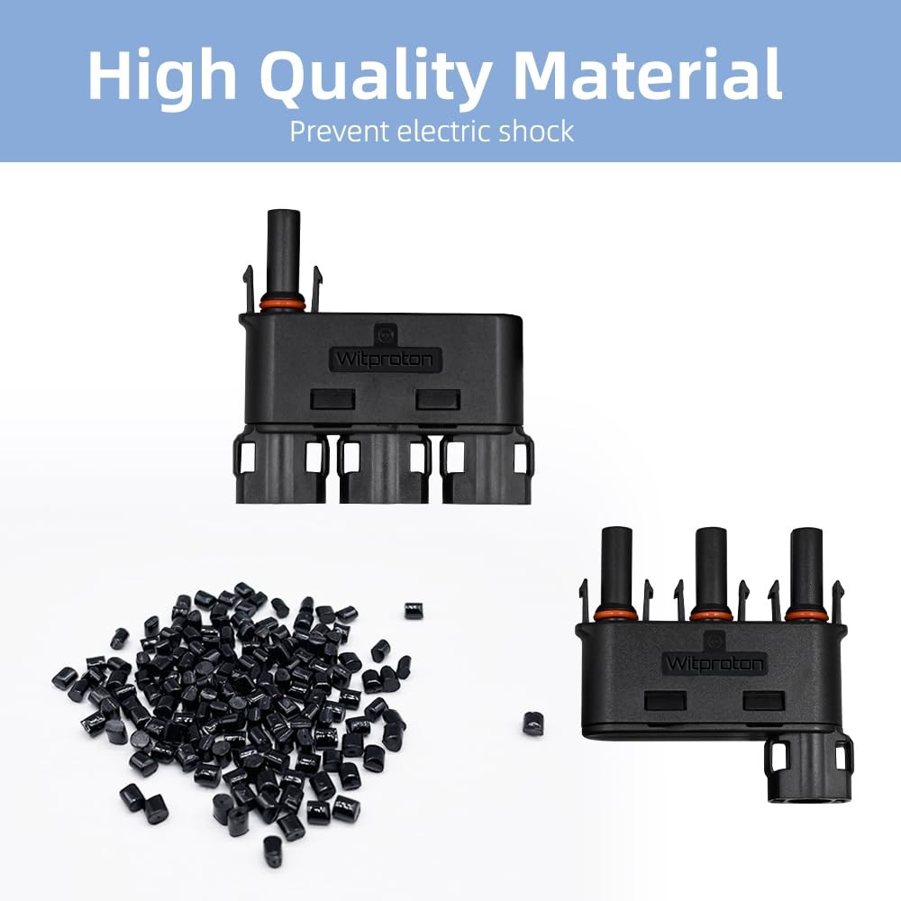 IP68 1500V Waterproof Solar Branch Connector 3 to 1 Y Connector FMM MFF Solar