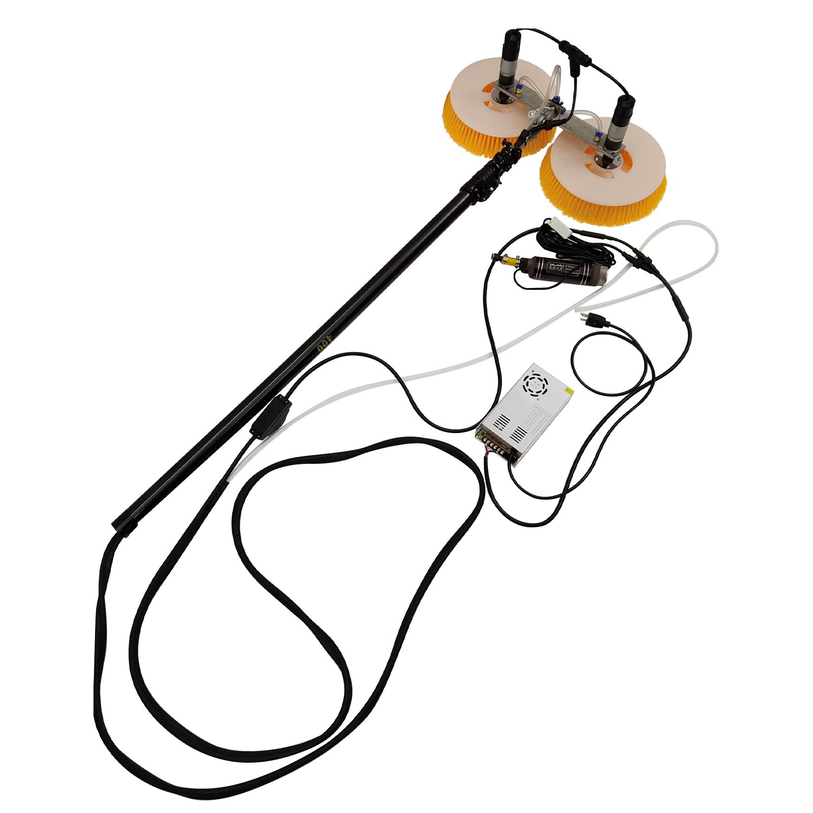 Double Head Electric Solar Photovoltaic Panel Cleaning Machine Multifunctional
