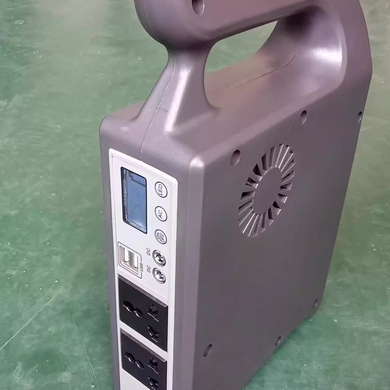 Portable Solar Power Station 110V/220V Outdoor Camping Power Bank LED Display