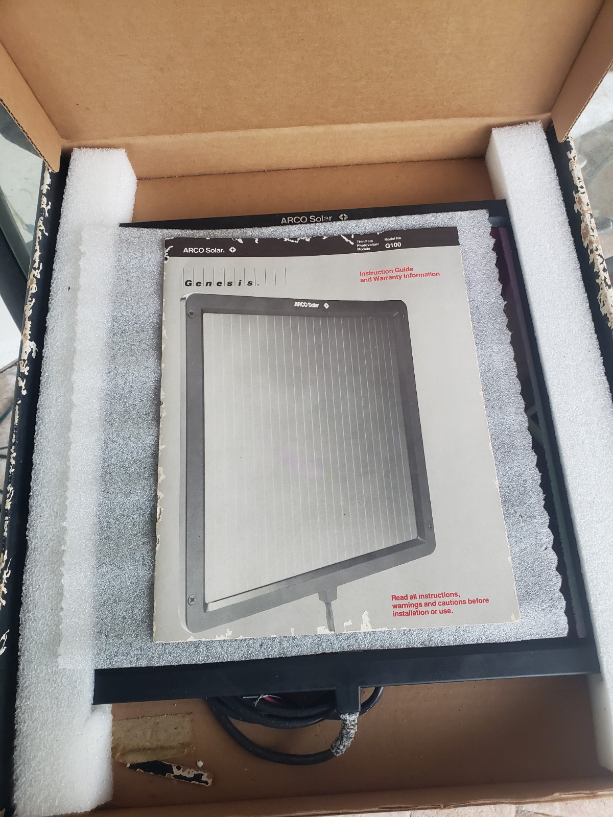 Arco Model G100 Solar Panels