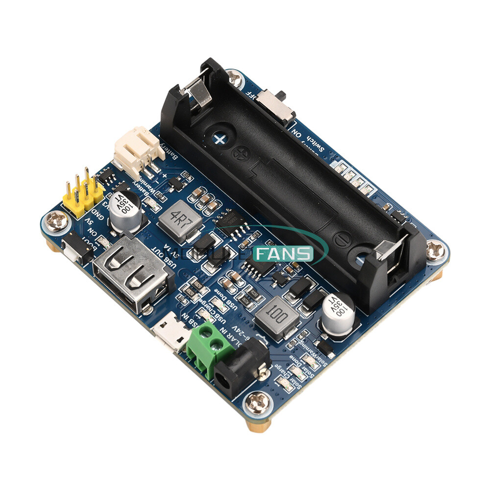 Power Manager Module for 6V~24V Solar Panel Support MPPT USB Battery Charging