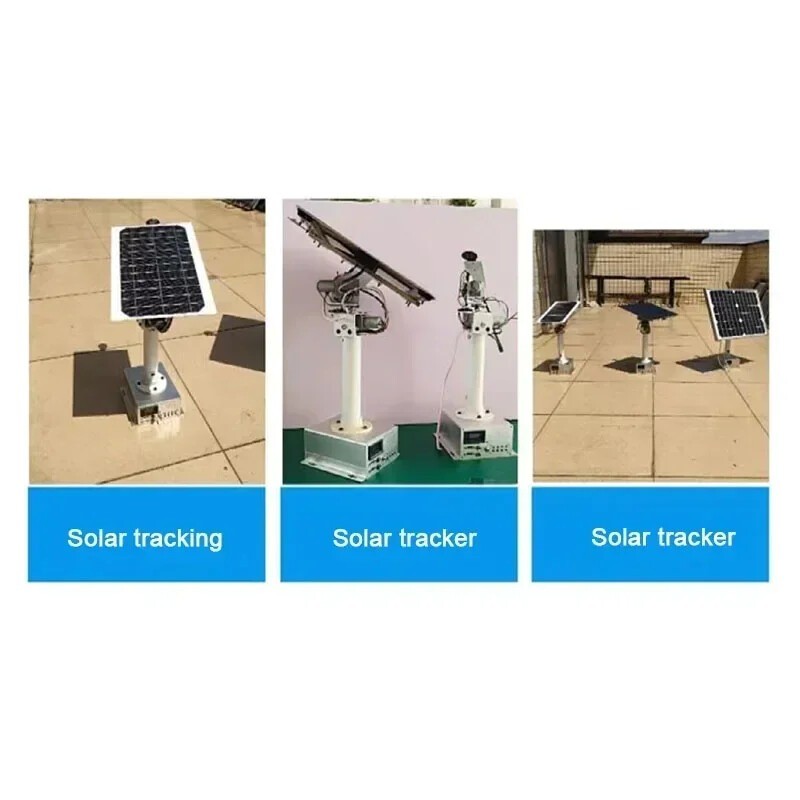 DC Dual-Axis Pan-Tilt Mount, Solar Tracking, Surveillance