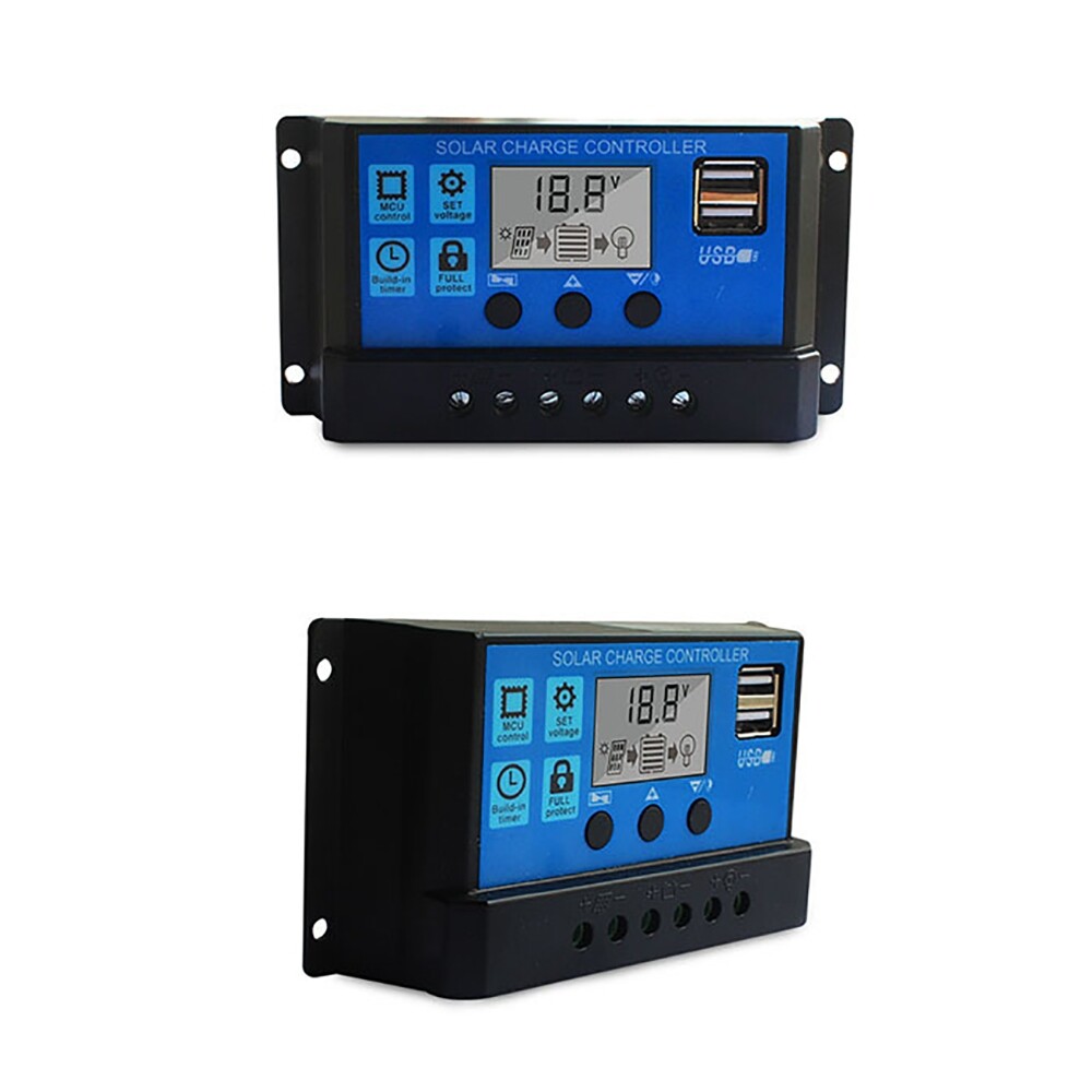 Solar Charge Controller 12V 24V 50A 40A 30A 20A Automatic Solar Panel Controller