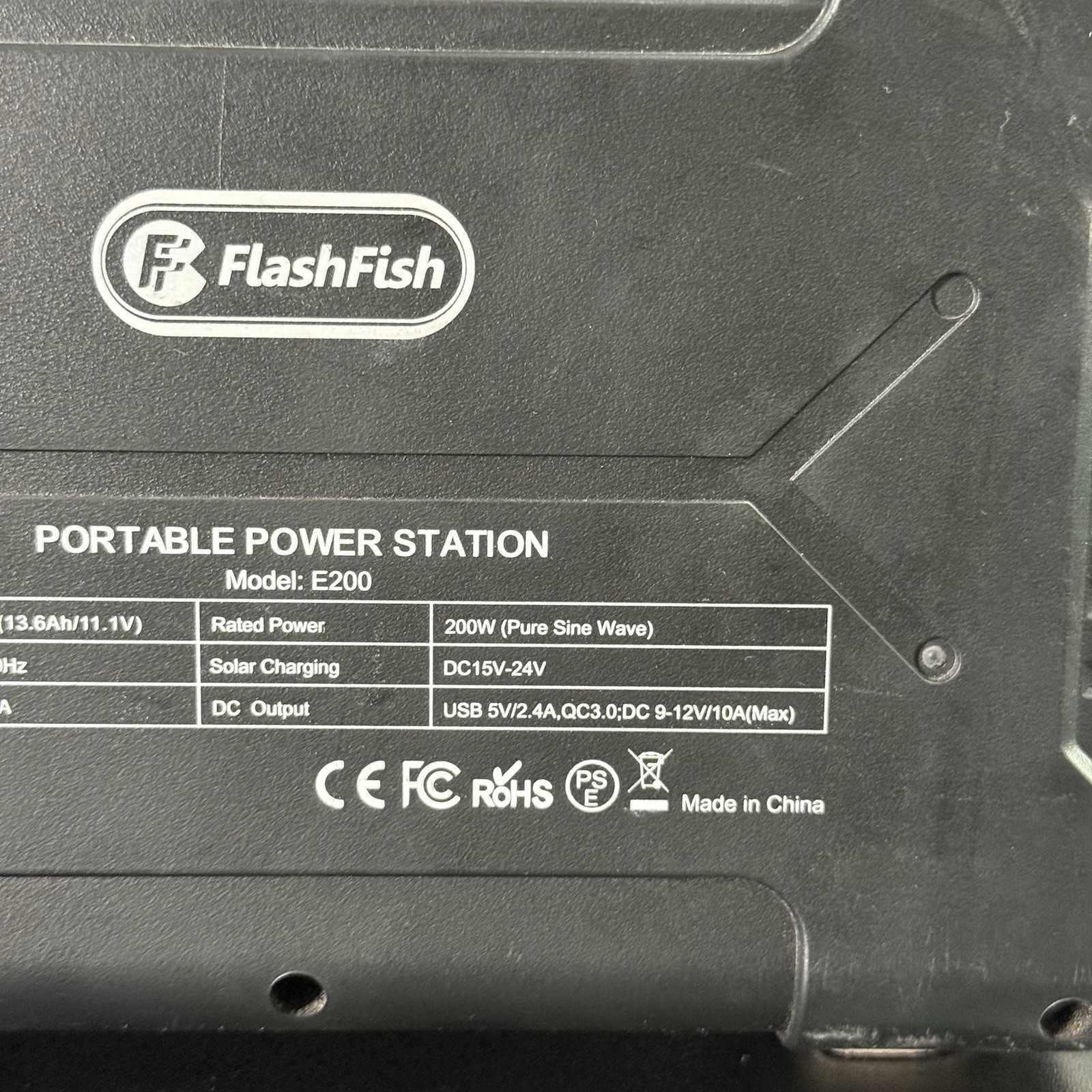 200W E200 Portable Power Station 151Wh Power Bank with AC Outlet Solar Generator