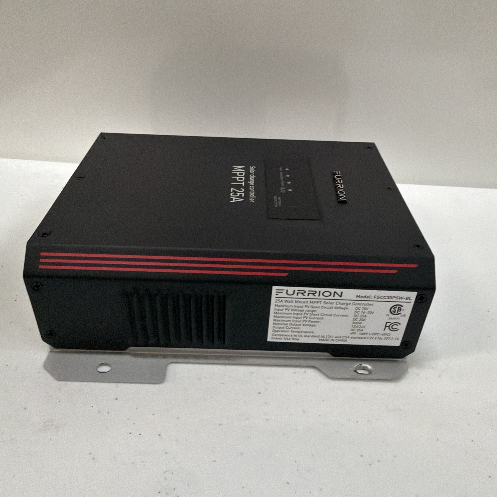 Furrion® #FSCC60PSW-BL 50A Wall Mount MPPT Solar Charge Controller #2021132792