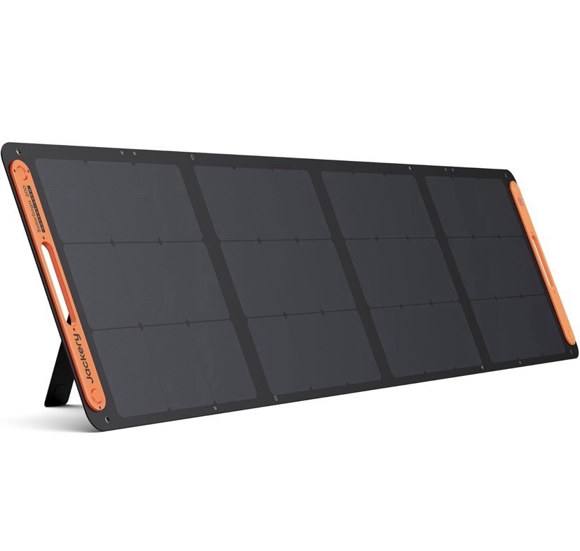 Jackery SolarSaga 200W Bifacial Portable Foldable Solar Panel IP68 Waterproof