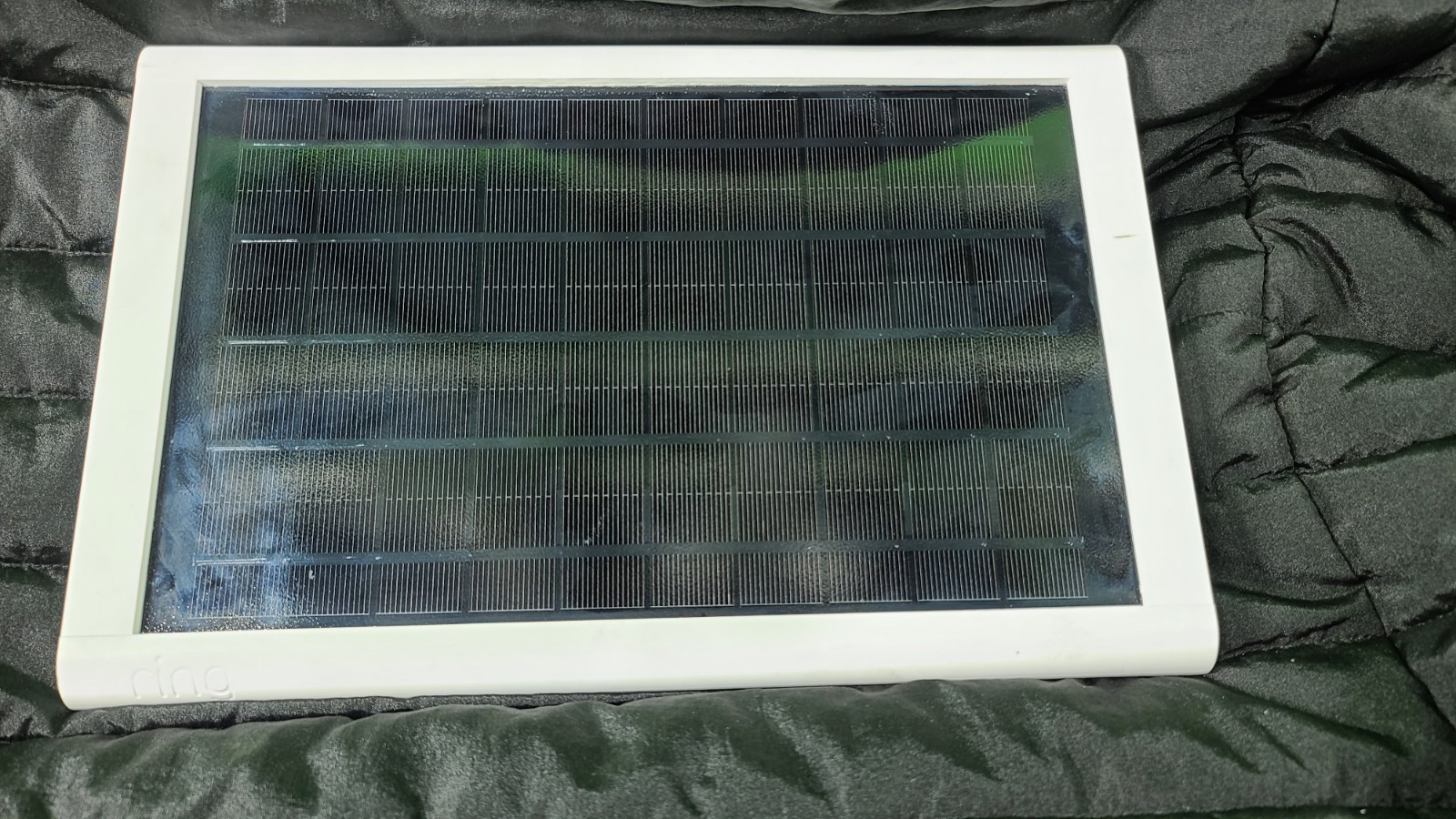 Ring 1st Gen 5W Super Solar Panel, Barrel Plug, White
