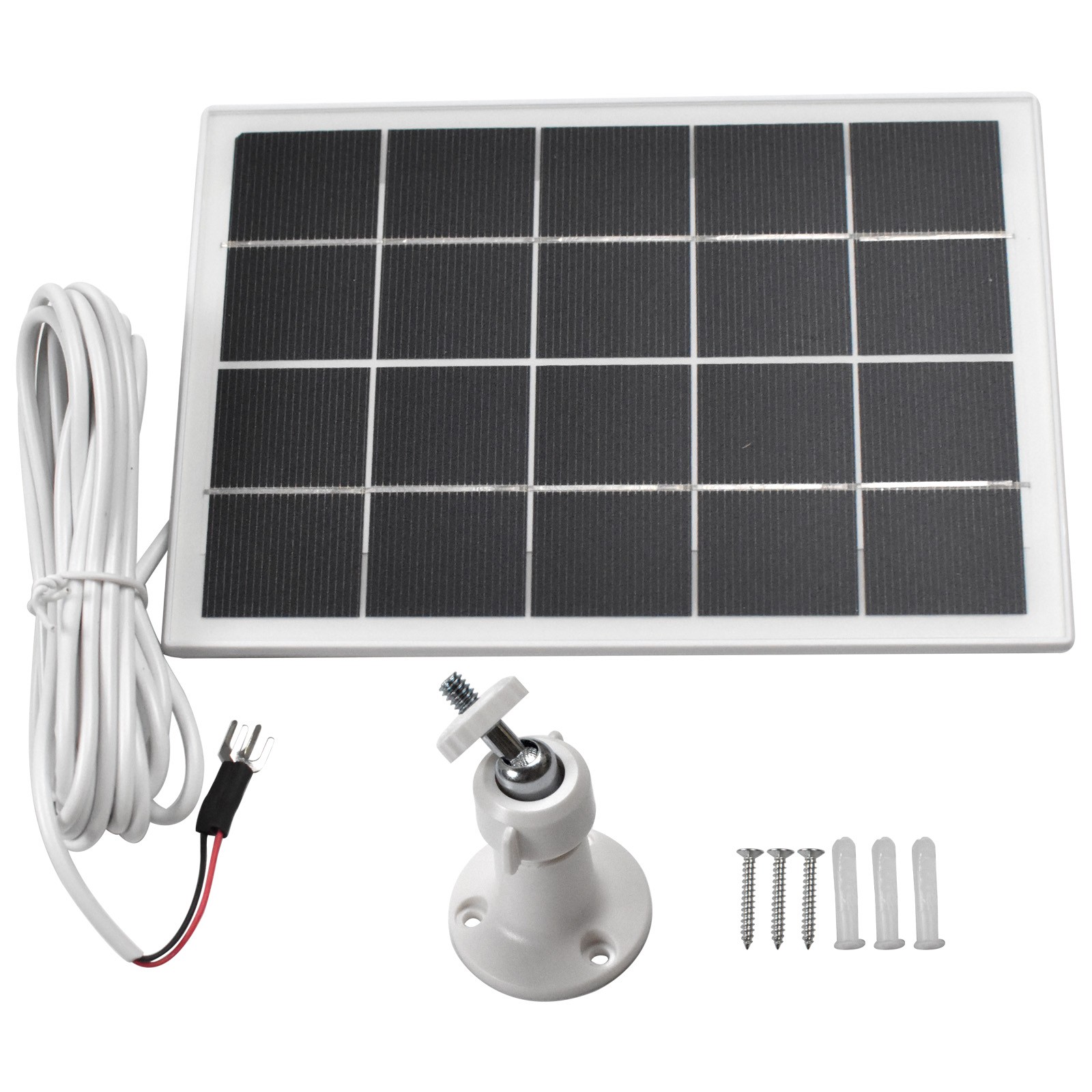 Solar Panel for Ring Doorbell, 3W Solar Panel Charger