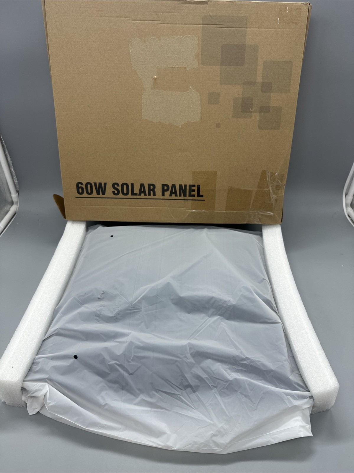 Apowking 60W Foldable Solar Panel 12/18V, DC Outlet, Solar Generator, Portable