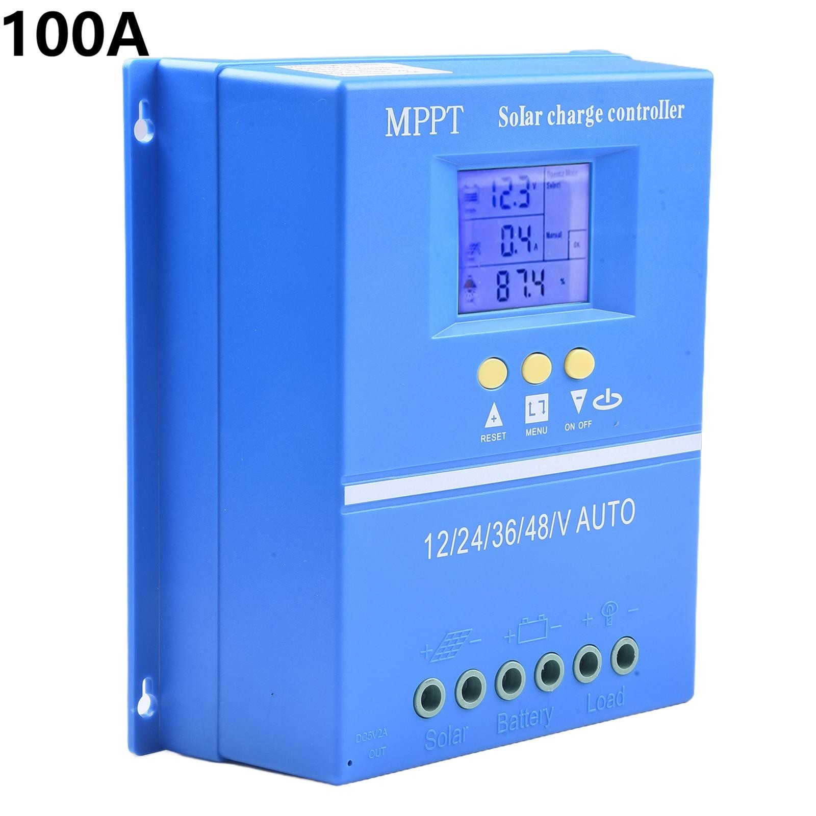 80A 100A Controller Temperature Protection Automatic Voltage Detection