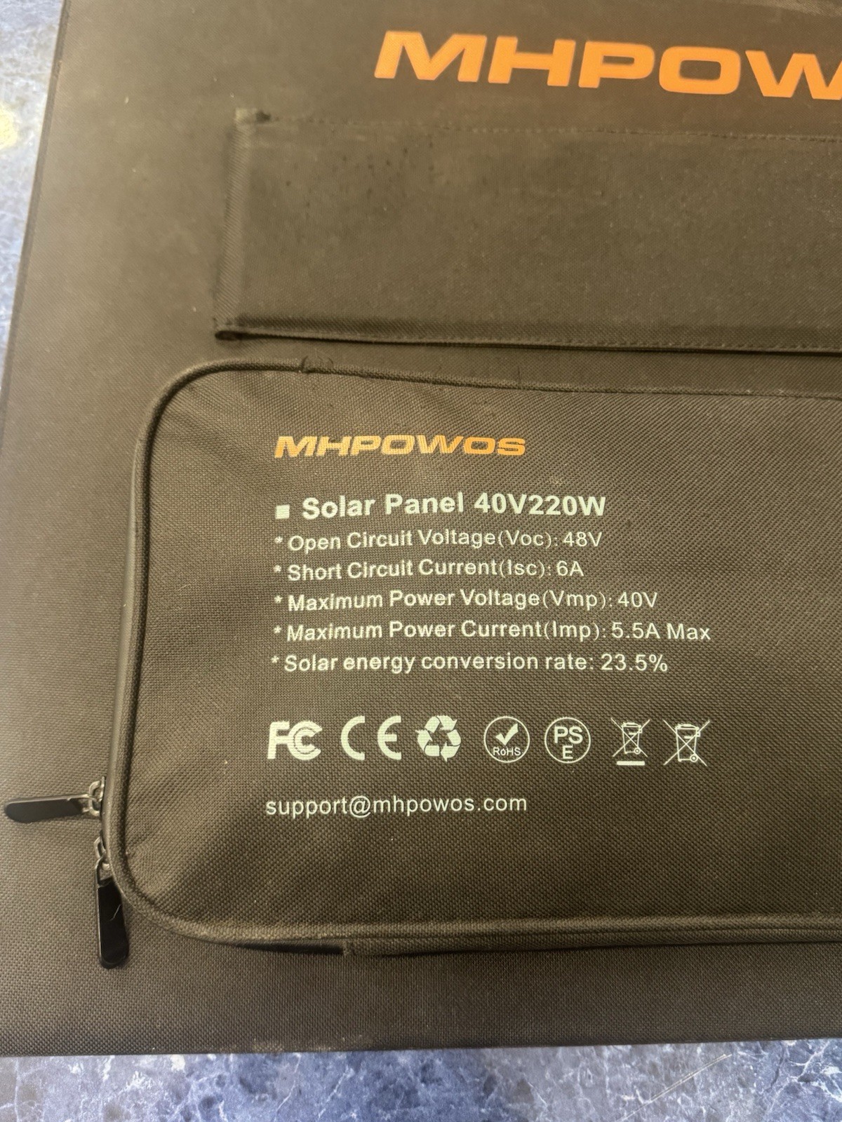 Mhpowos Solar Panel 40V220W