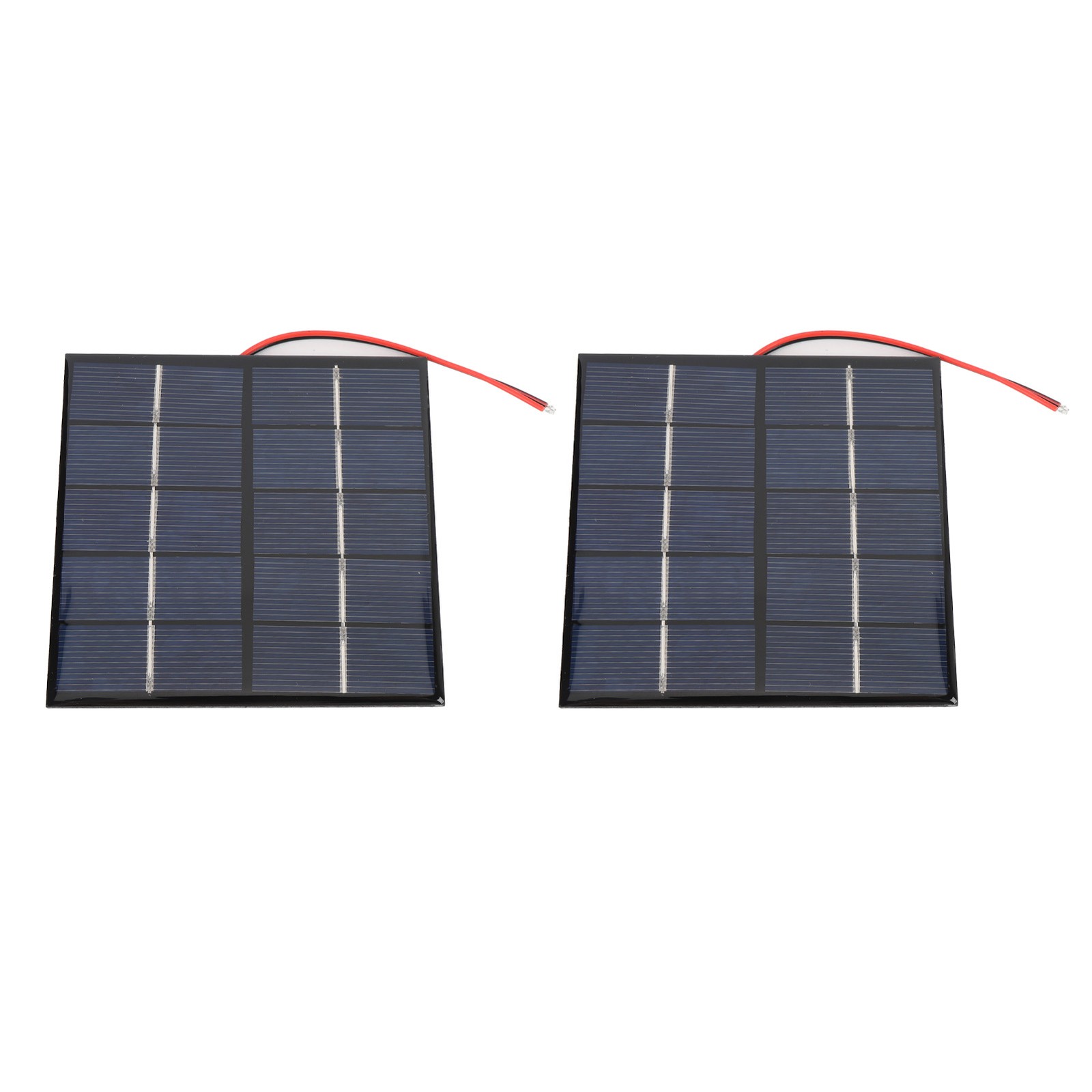2PCS 1.2W 5V Solar Panel DIY Efficient Charger For Outdoor Use Easy To Use