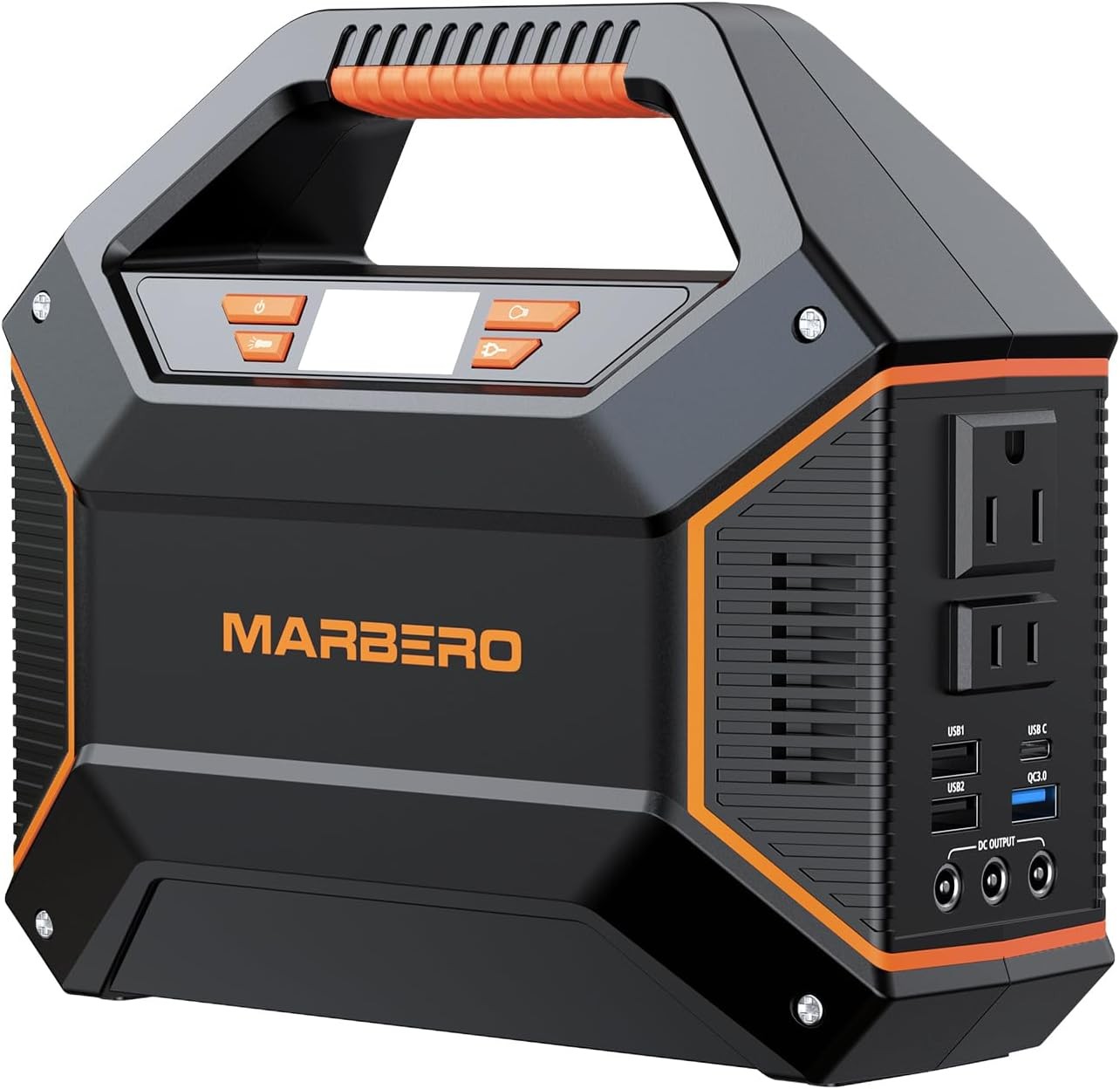 MARBERO Portable Power Station 155Wh 100W with AC Outlet Camping