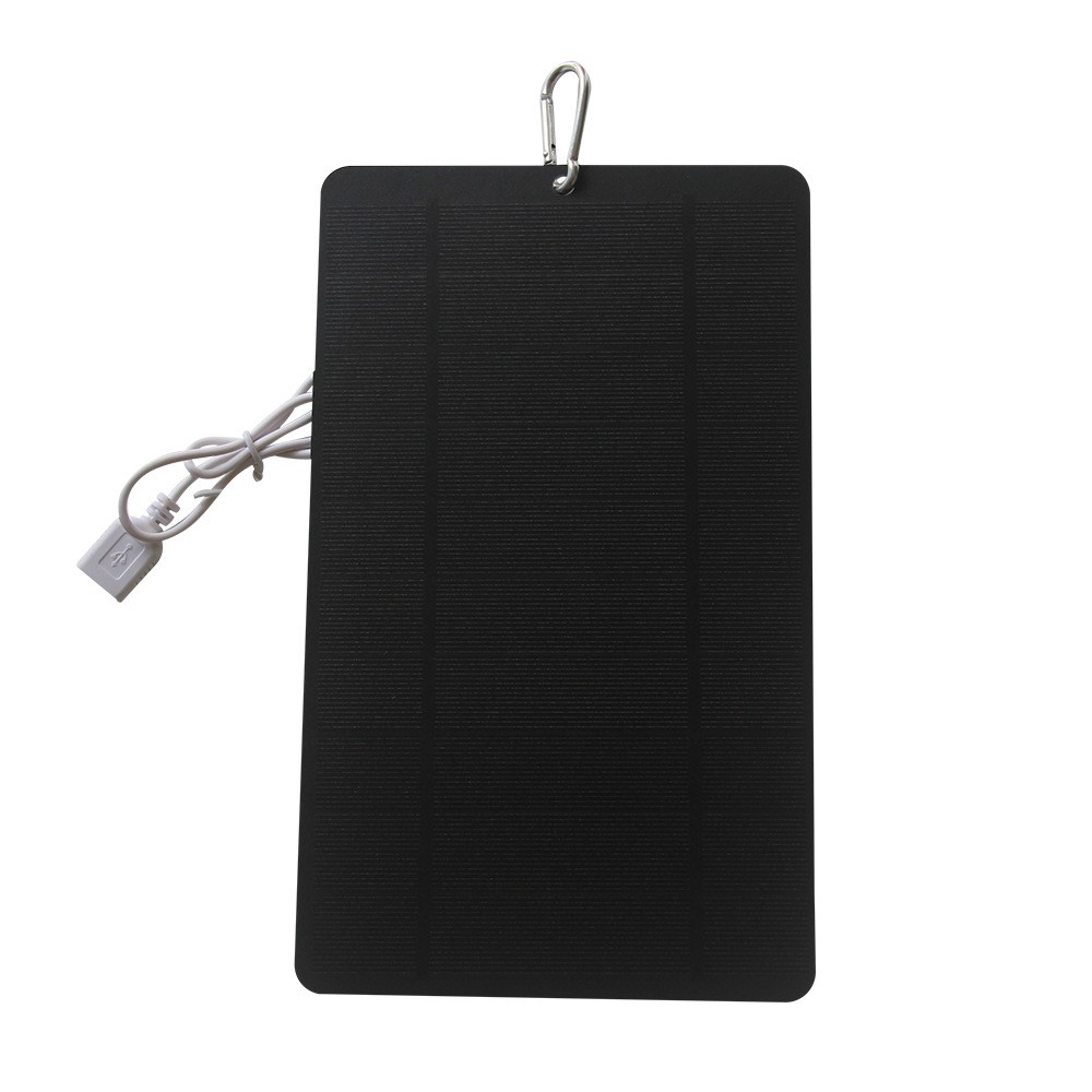 USB Outdoor Camping Solar Panel Charging Panel Mobile Power Charger 7W 5V