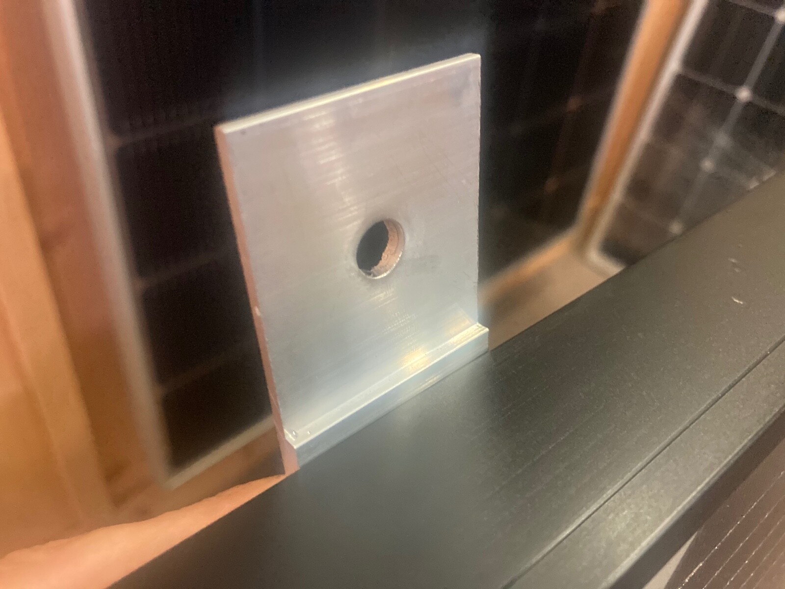 Flush, Solar Panel Mounting for Vertical Wall Mount Tough Trac PV Module 4 pcs.