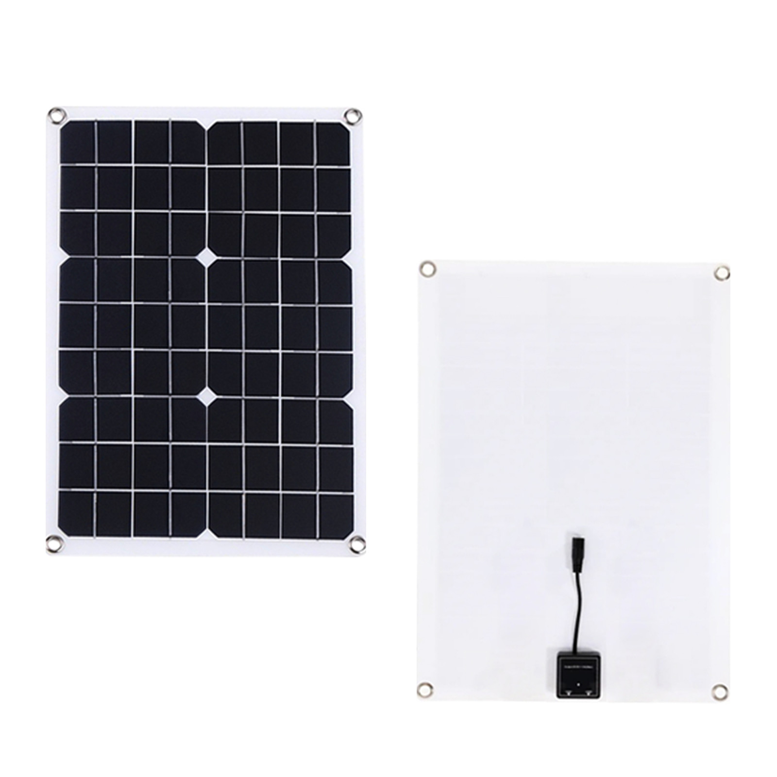 4x500W Solar Panels-100A Controller+Y-Cable+Suction Cups for Home/Outdoor Power