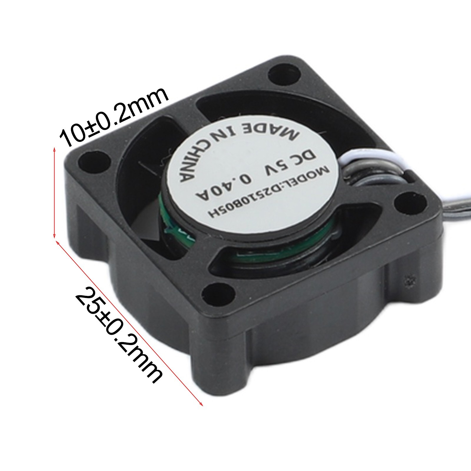 Hot End Cooling Fan 2510 for BAMBU Lab X1C P1S A1A1 forMINI 3D Printers