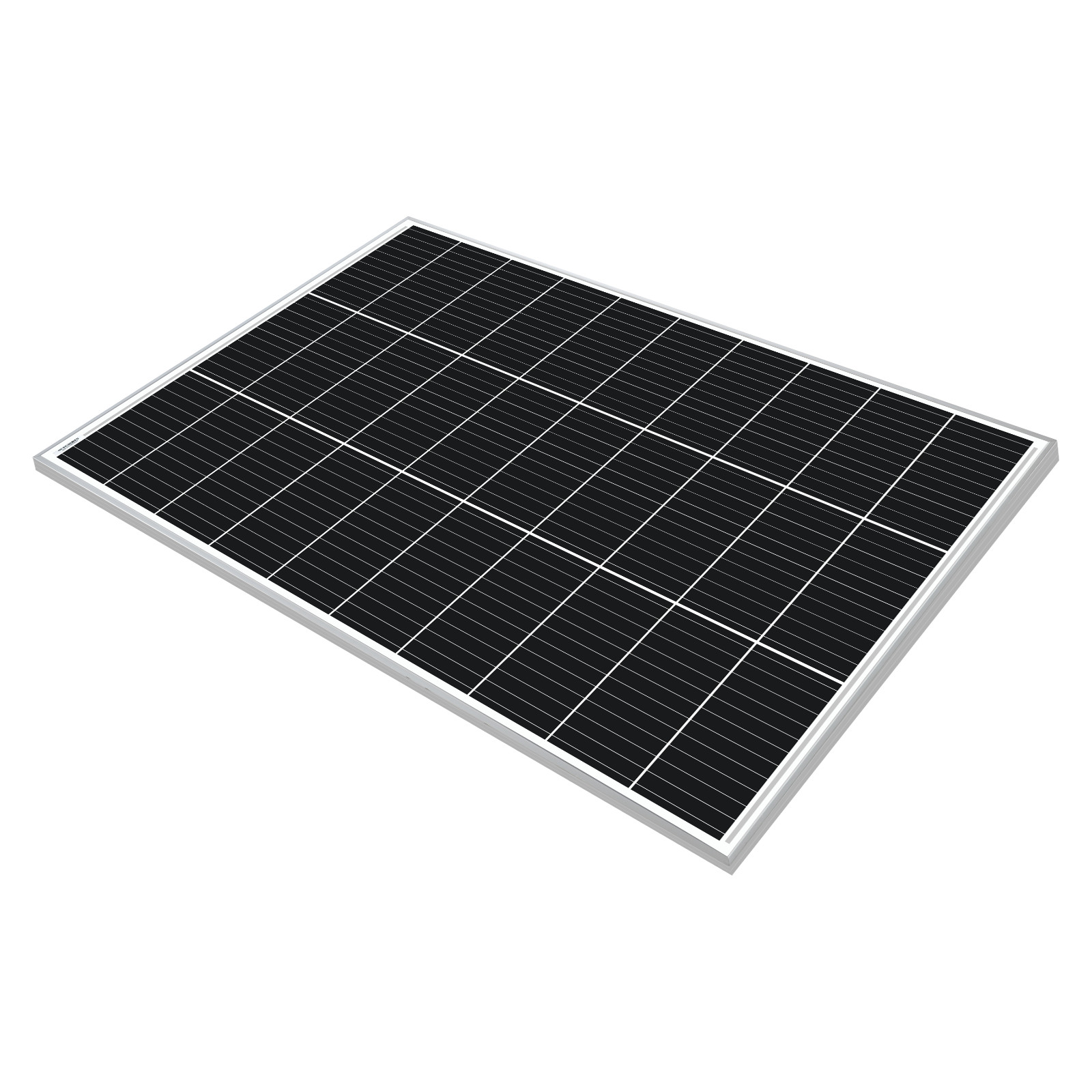 Bifacial 200W Watt Solar Panel N-Type Mono 18V Home RV Camping Caravan Off Grid