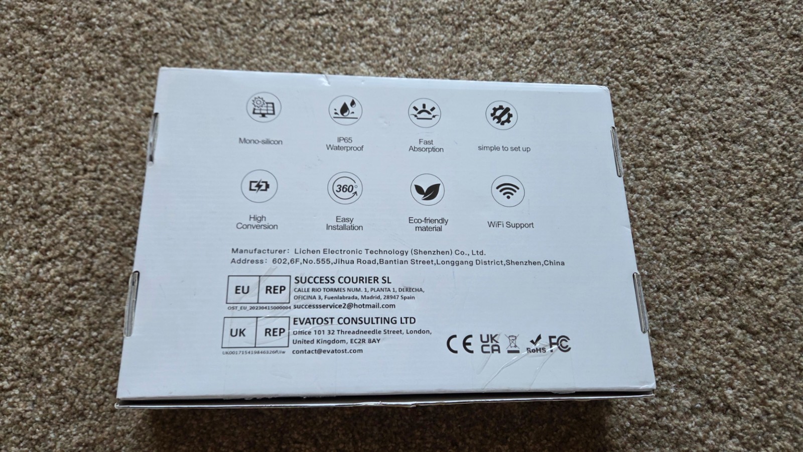 LCTEK Model R7 Low Power Solar Powered Communication Device