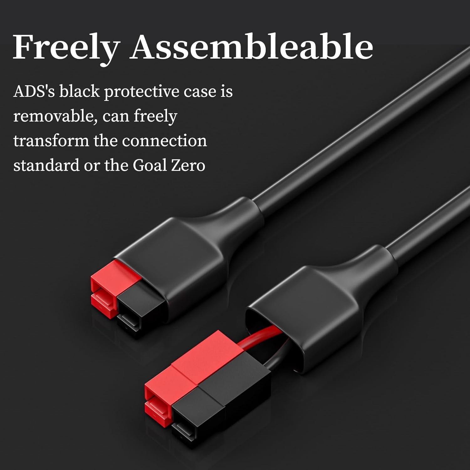 4-in-1 Solar Extension Cable Adapter to XT60 Connector for Solar Charger
