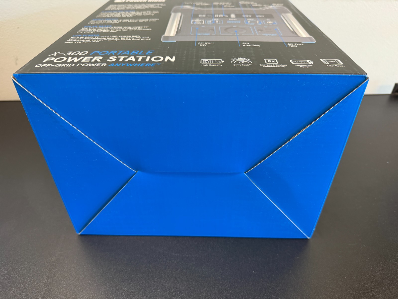 POWER RIDGE X-300 POWER STATION OFF-GRID PORTABLE 299WH LITHIUM-ION BATTERY