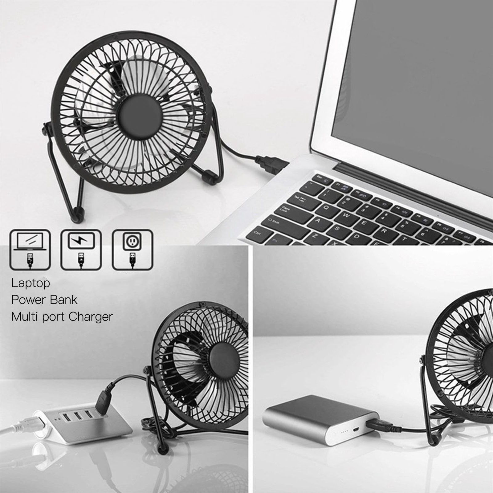 Solar Panel Powered Fan Eco Friendly Cooling For Greenhouse