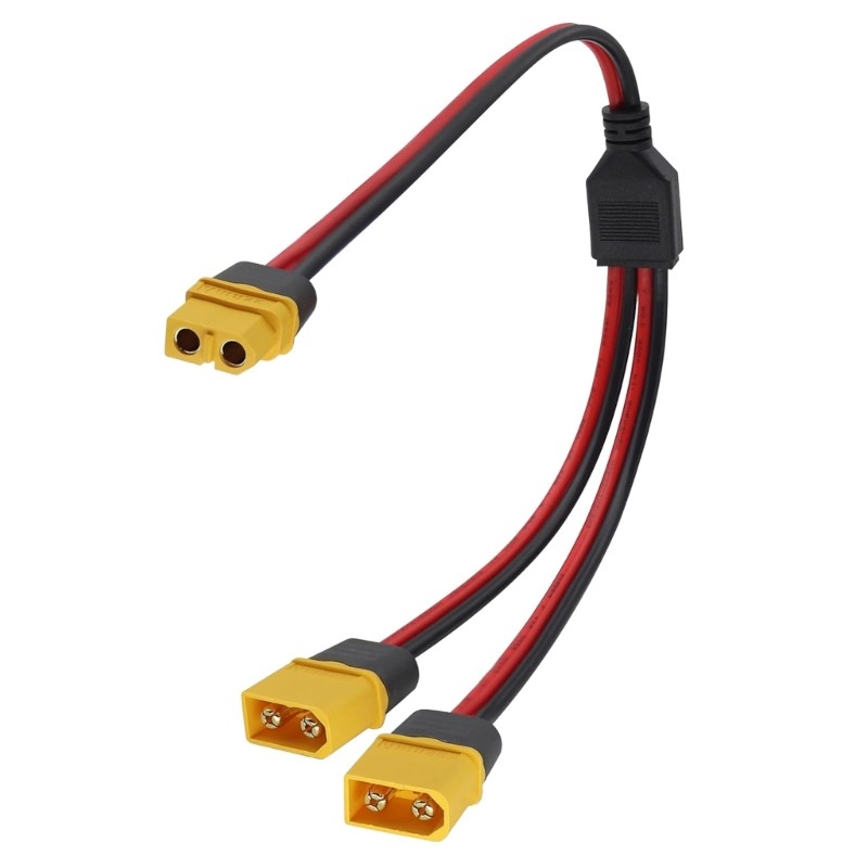 XT60 20cm Y Wire with PVC Cover for Common XT60 Line Work Use