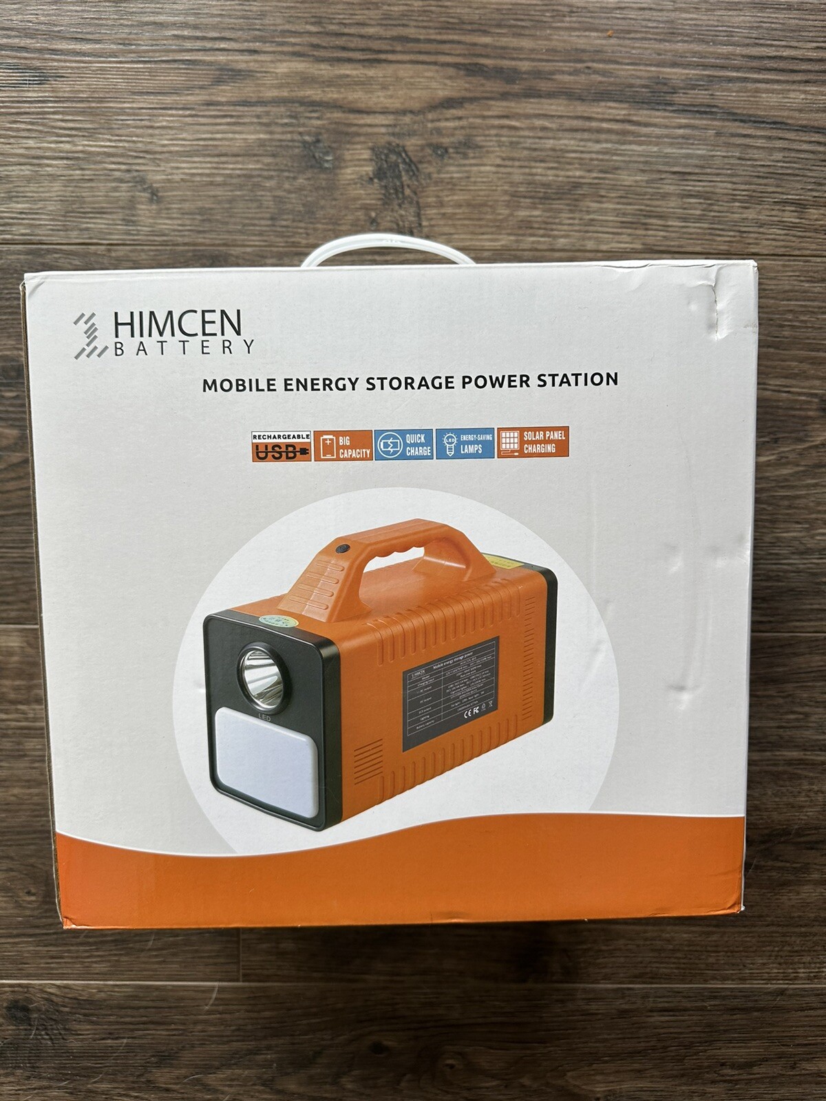 Himcen 450 Battery Portable Mobile Power Storage 600W AC 220V/110V 50HZ/60HZ