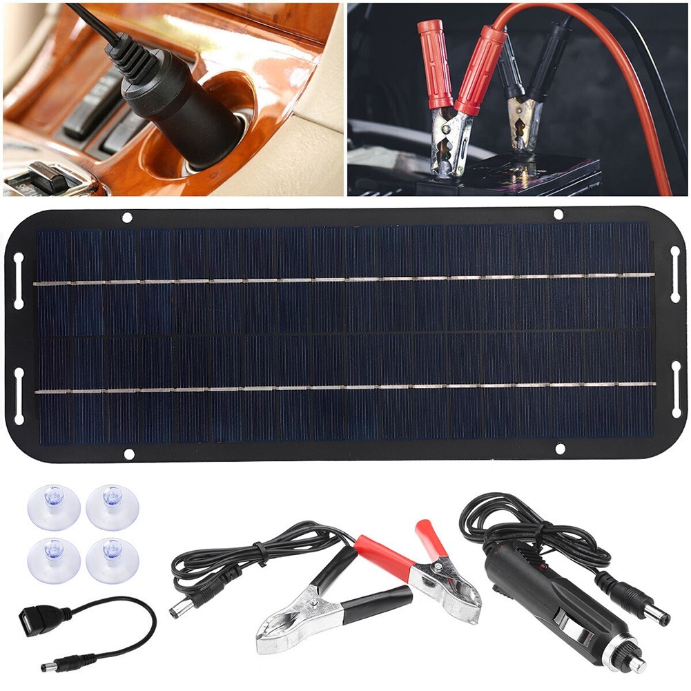Motorcycles Solar Panel Kit Car RV Wide Application Low Light Conditions