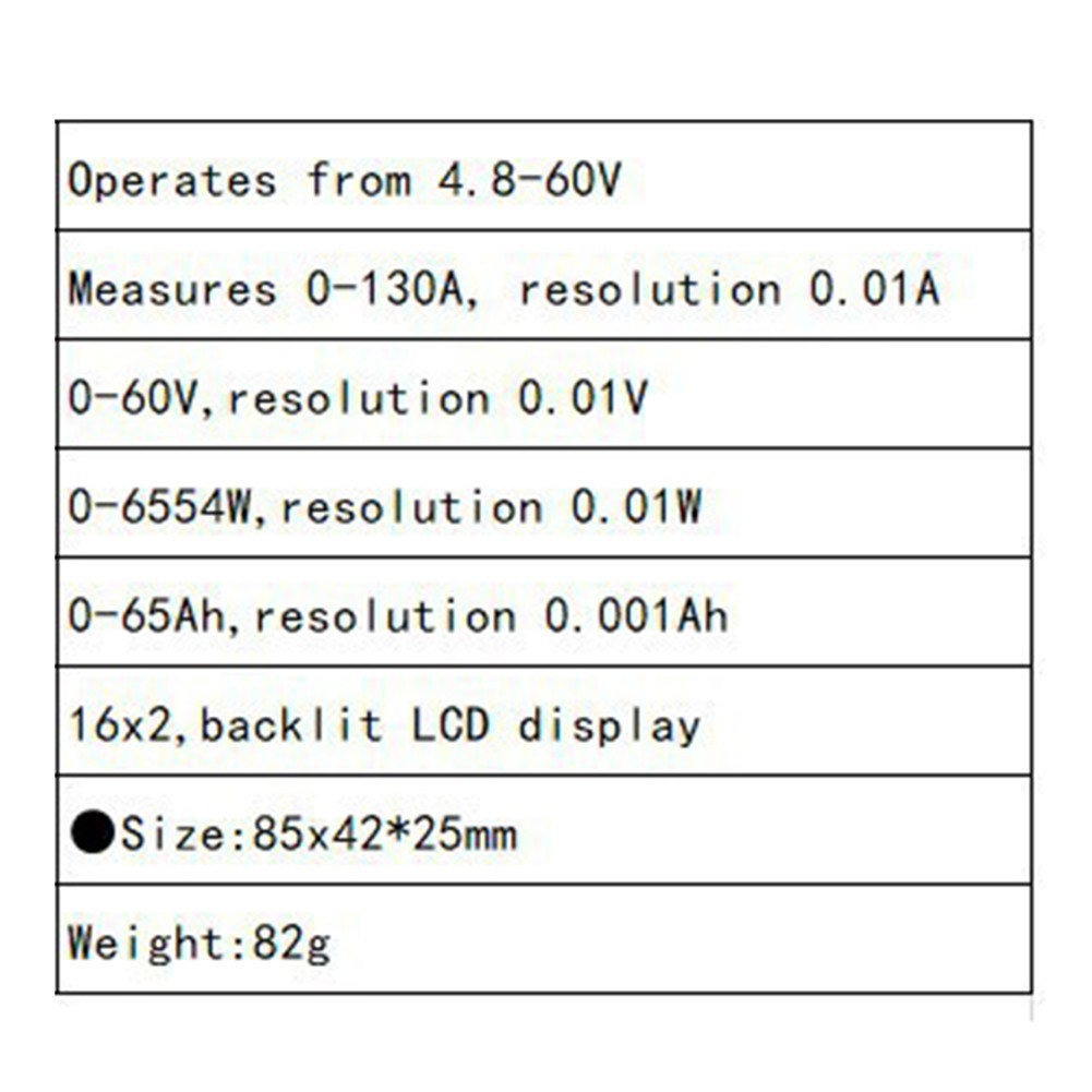 Multifunctional Voltage and Current Meter for RC Aircraft and Solar Systems