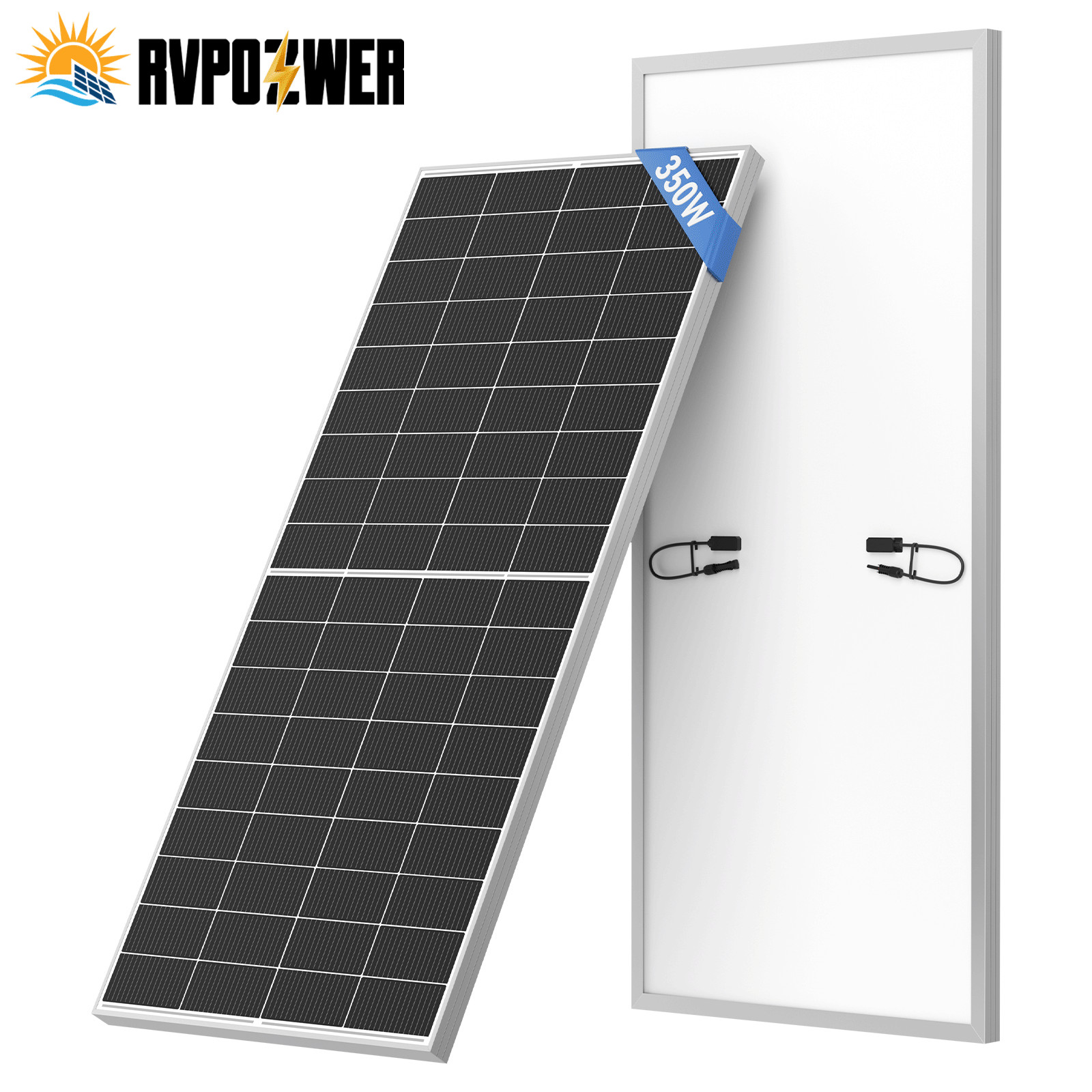 350W Solar Panel Mono Home Camping Home Off Grid Caravan Boat Charger Waterproof