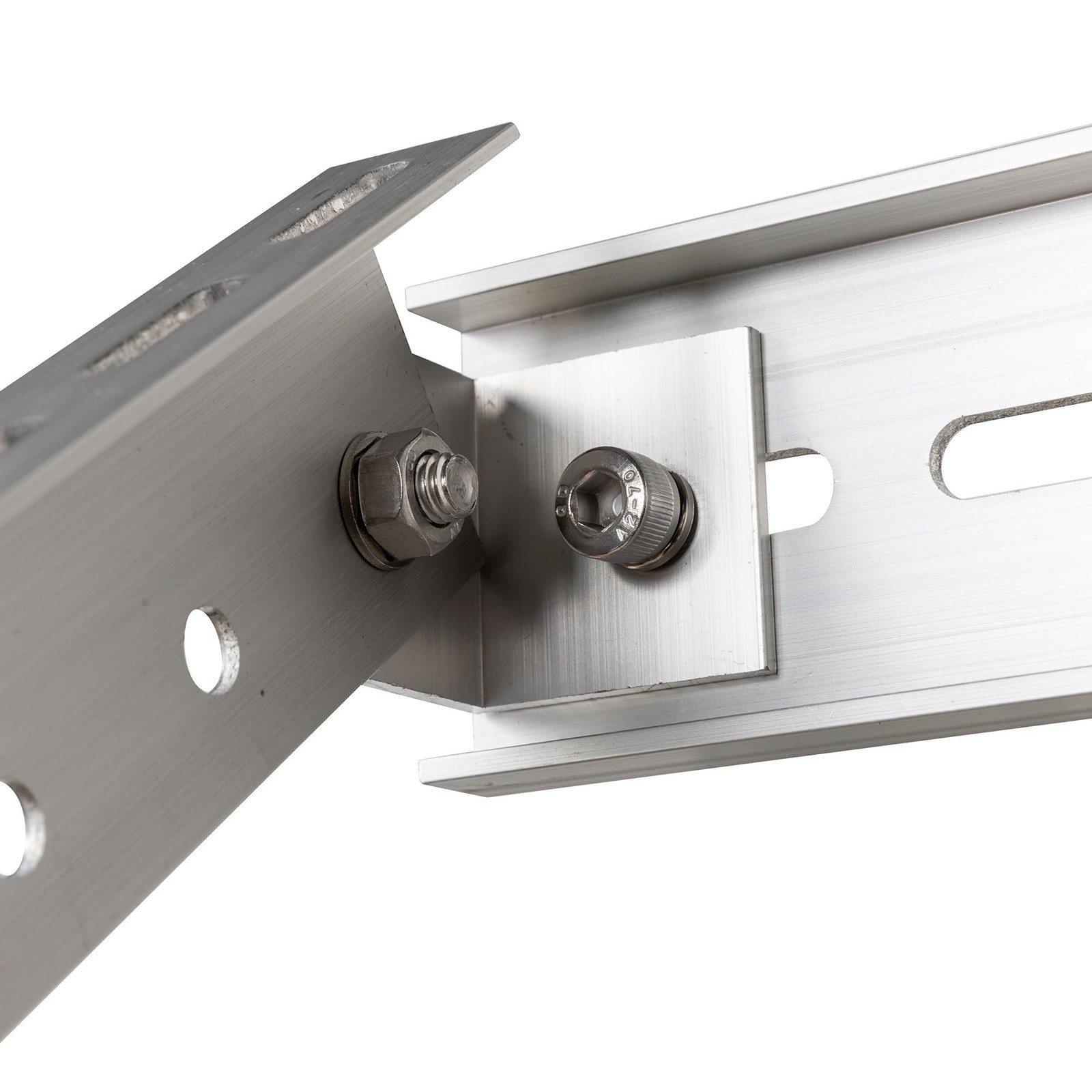 Solar Panel Mounting Bracket Pole Mounts Kit Up to 30W (Pole not Included)