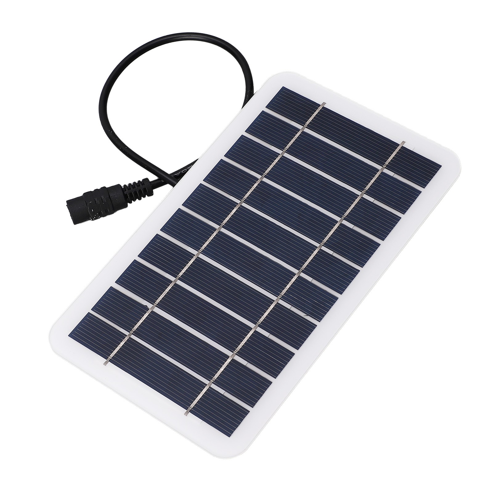 2W 5V Small Solar Panel Monocrystalline DC5521 Output Waterproof Dustproof PFWM