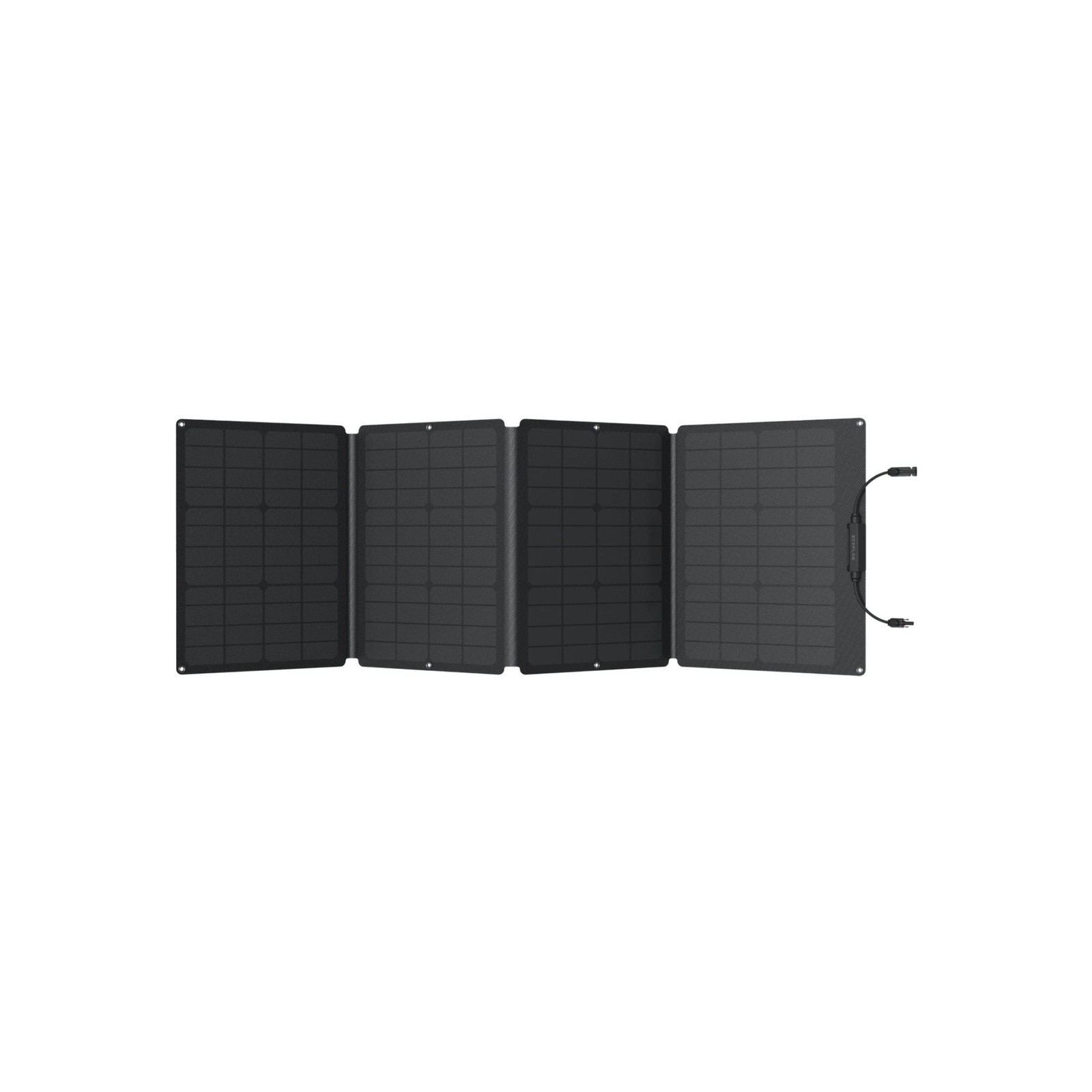 EcoFlow Foldable 110W Solar Panel IP68 Waterproof Carry Case (Black)