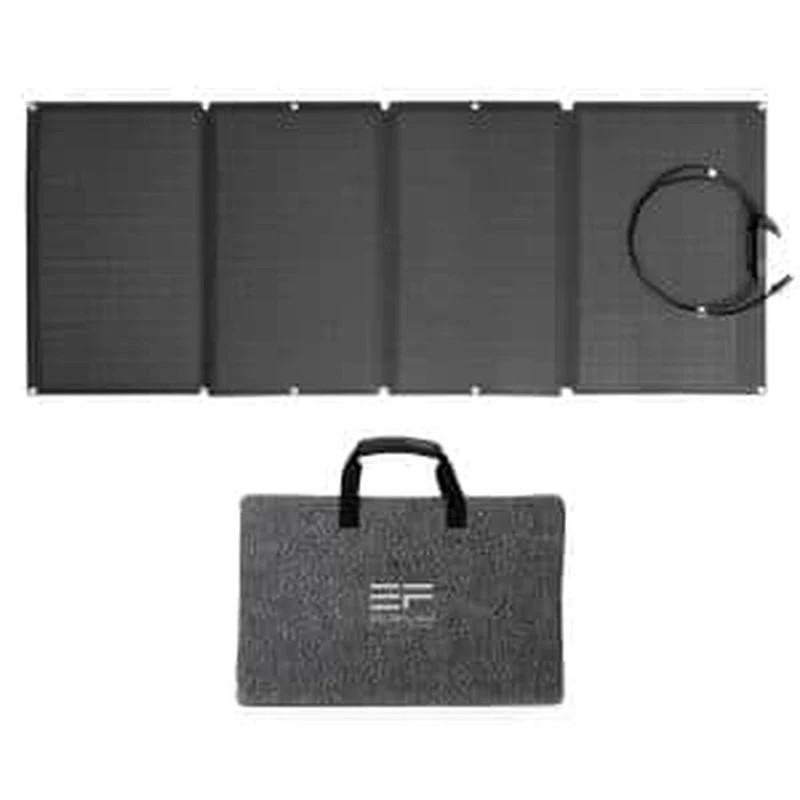 EcoFlow 160W Portable Solar Panel Foldable IP68 Waterproof Solar Charger Case