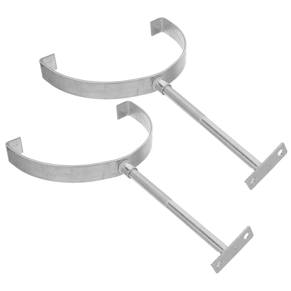 2 PCS Building Mount Adjustable Rod Bracket Air Terminal