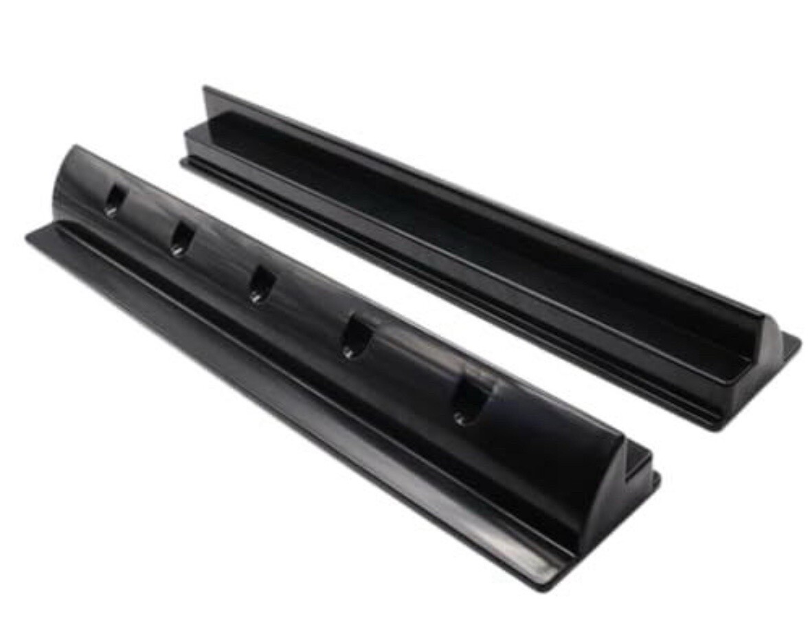 VANZACK 2pcs ABS Solar Panel Mounting Brackets for RVs & More